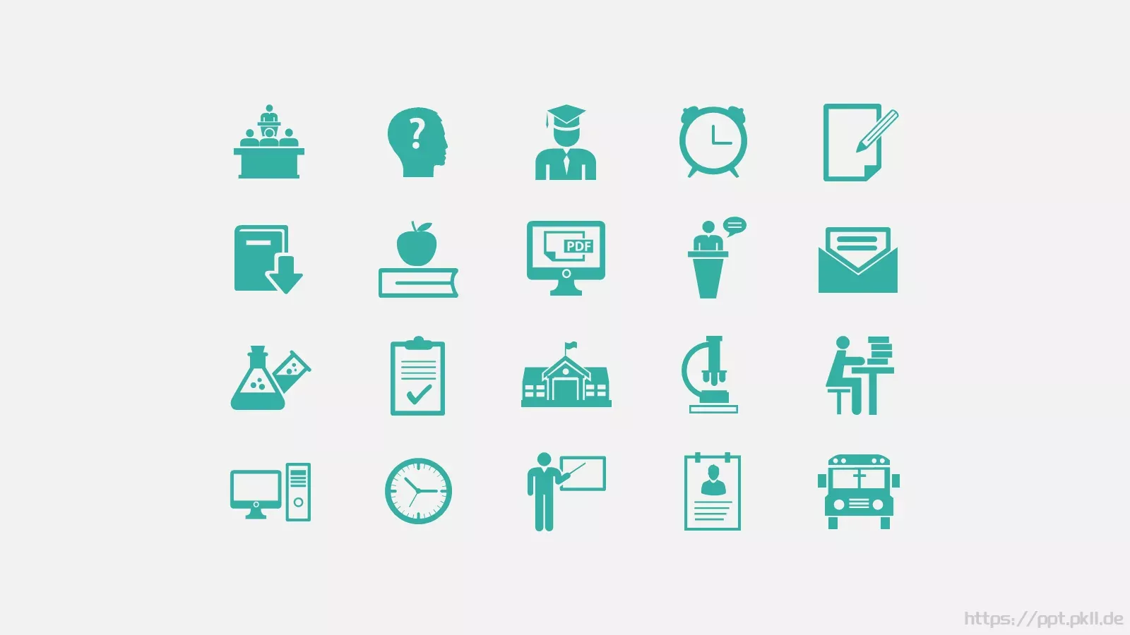 手绘灯泡老师通用模板 第 21 页预览图