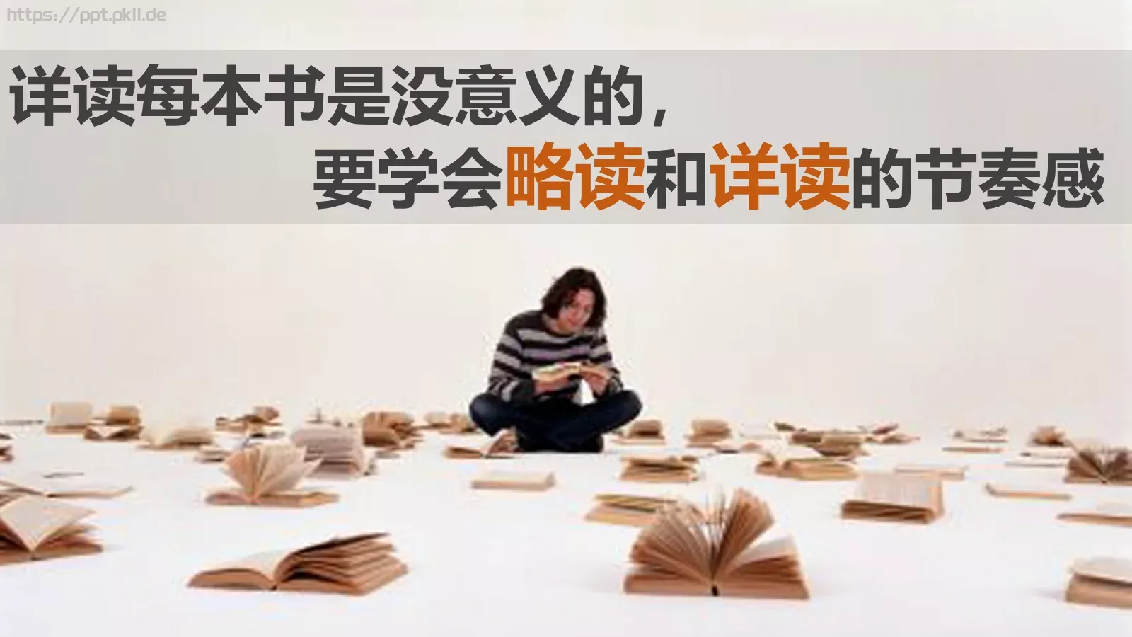 如何阅读一本书PPT模板 第 8 页预览图