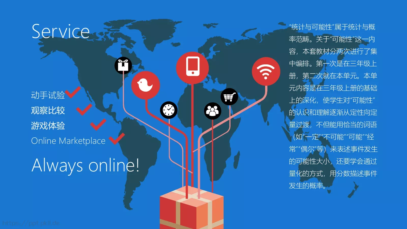 动画说课教育模板 第 9 页预览图