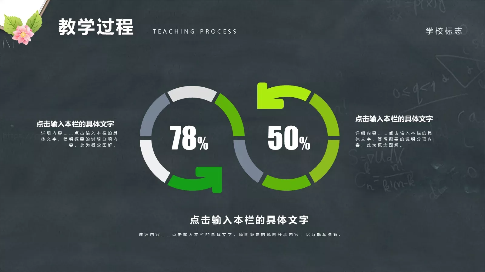 教师说课PPT模板 第 19 页预览图