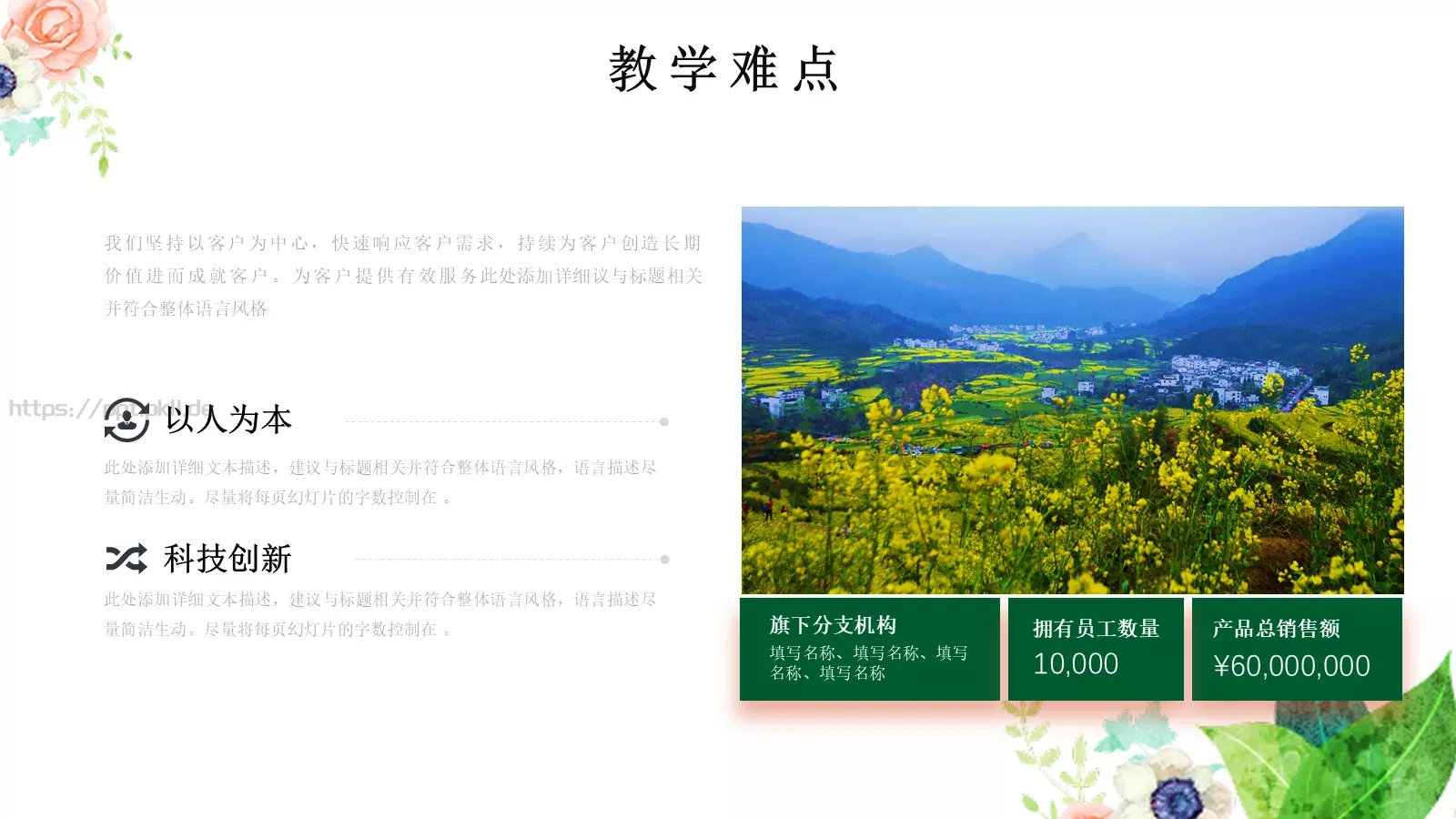 教师说课教学汇报PPT模板 第 9 页预览图