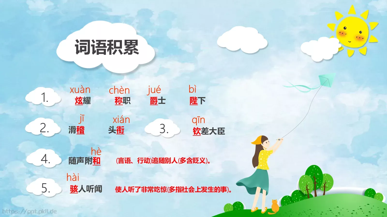 皇帝的新装课件PPT模板 第 7 页预览图