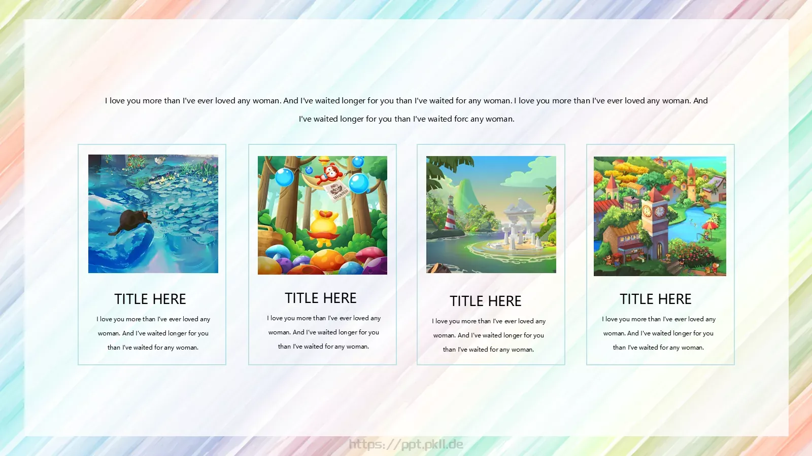 上课啦卡通活动通用版PPT模板 第 4 页缩略图