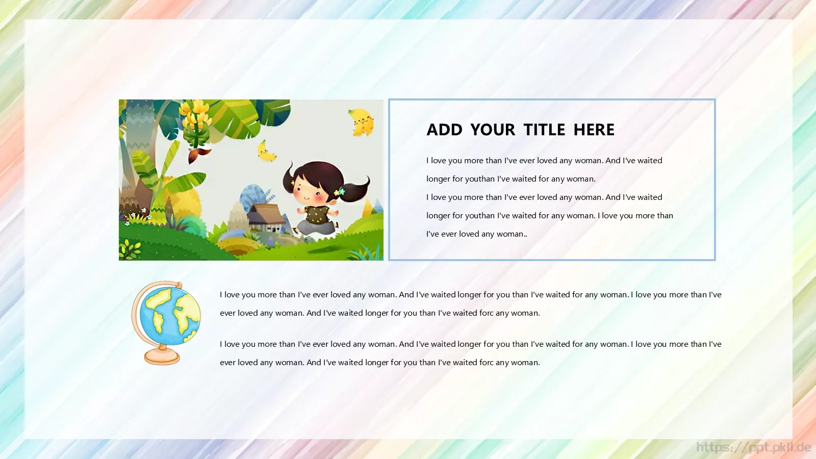 上课啦卡通活动通用版PPT模板 第 10 页预览图