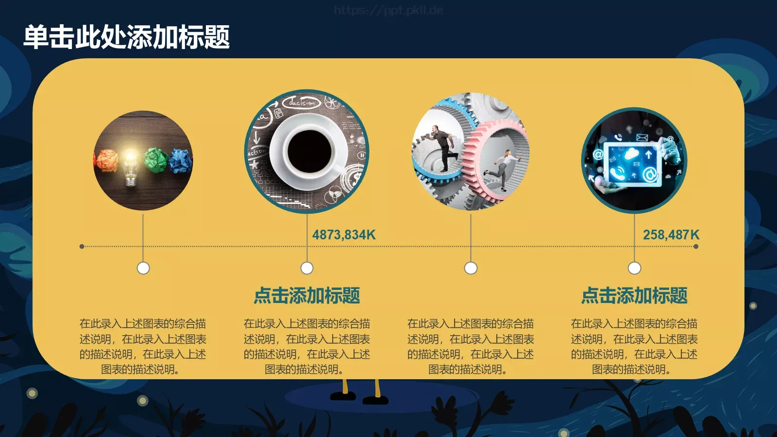 工作计划工作总结PPT模板 第 18 页预览图