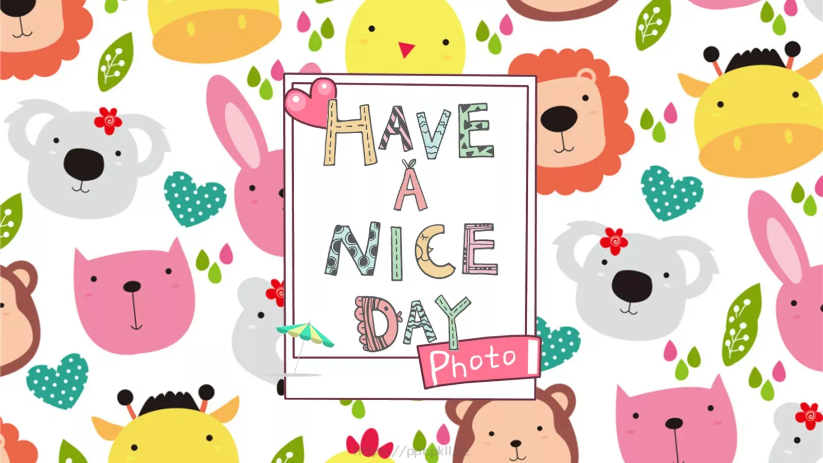 教育说课PPT模板 封面图