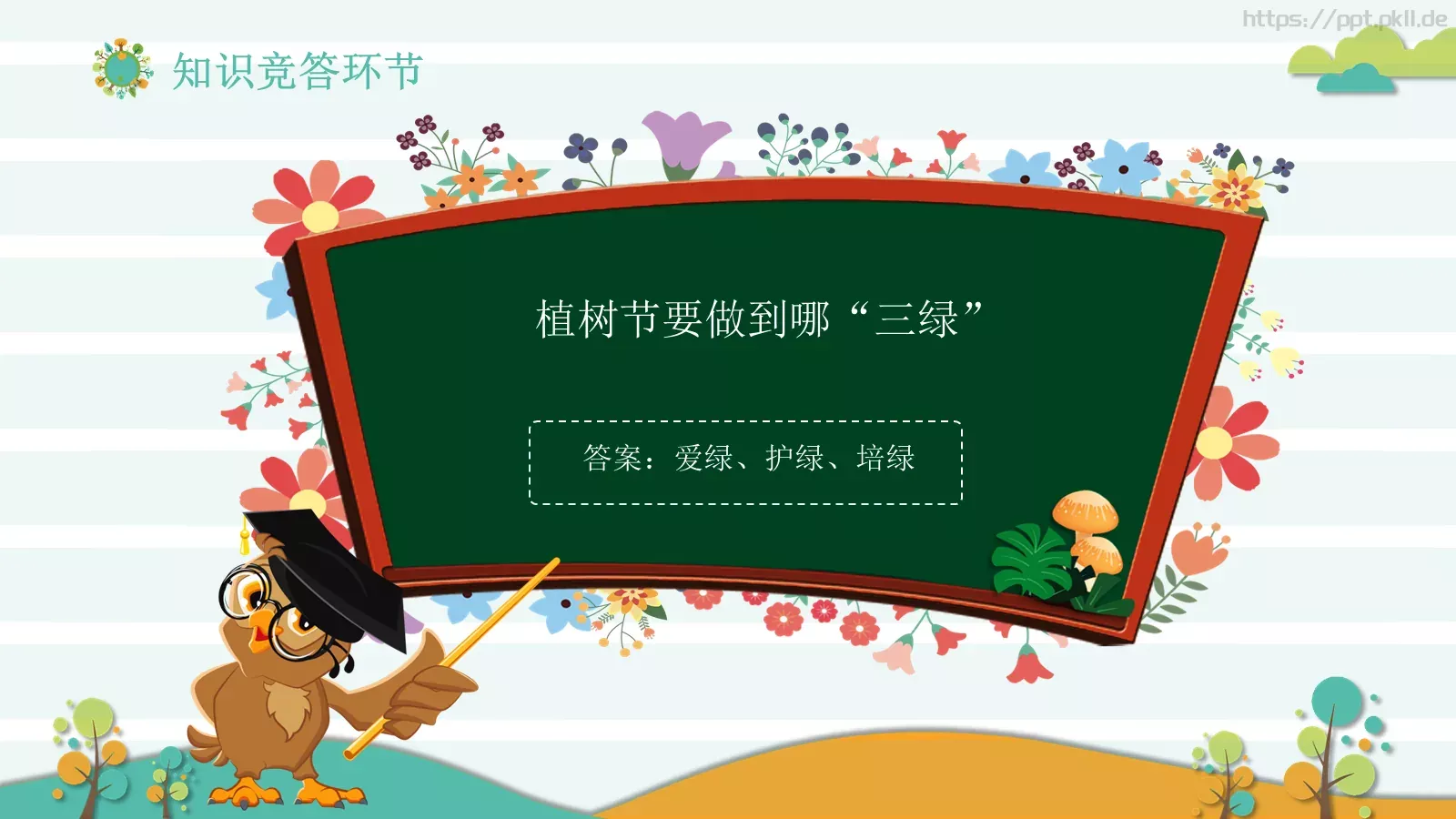 植树节主题班会课件 第 24 页预览图