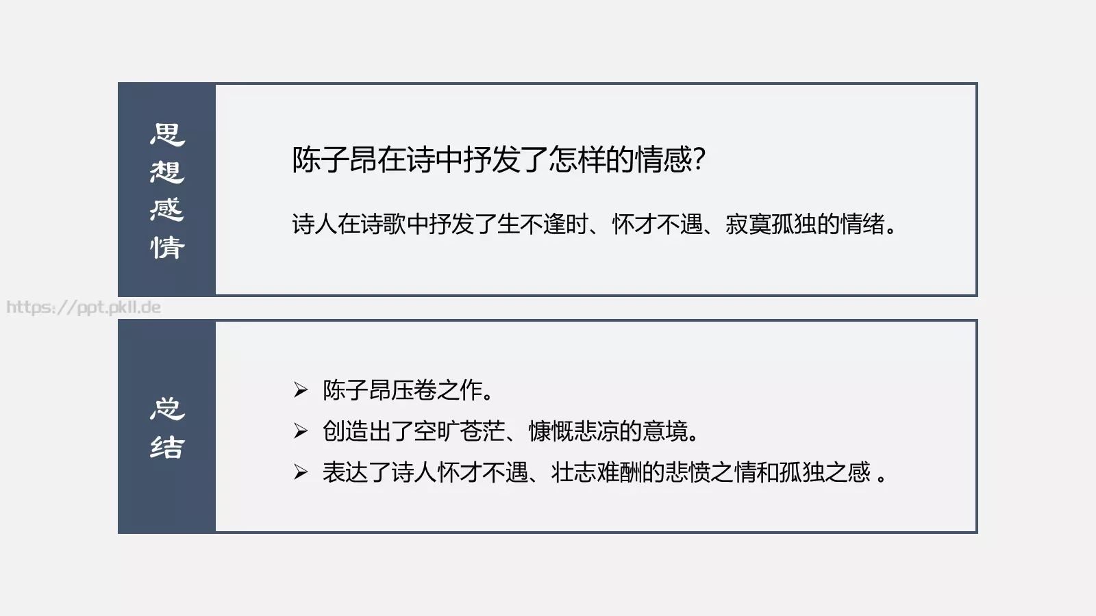 登幽州台歌教学课件 第 17 页预览图