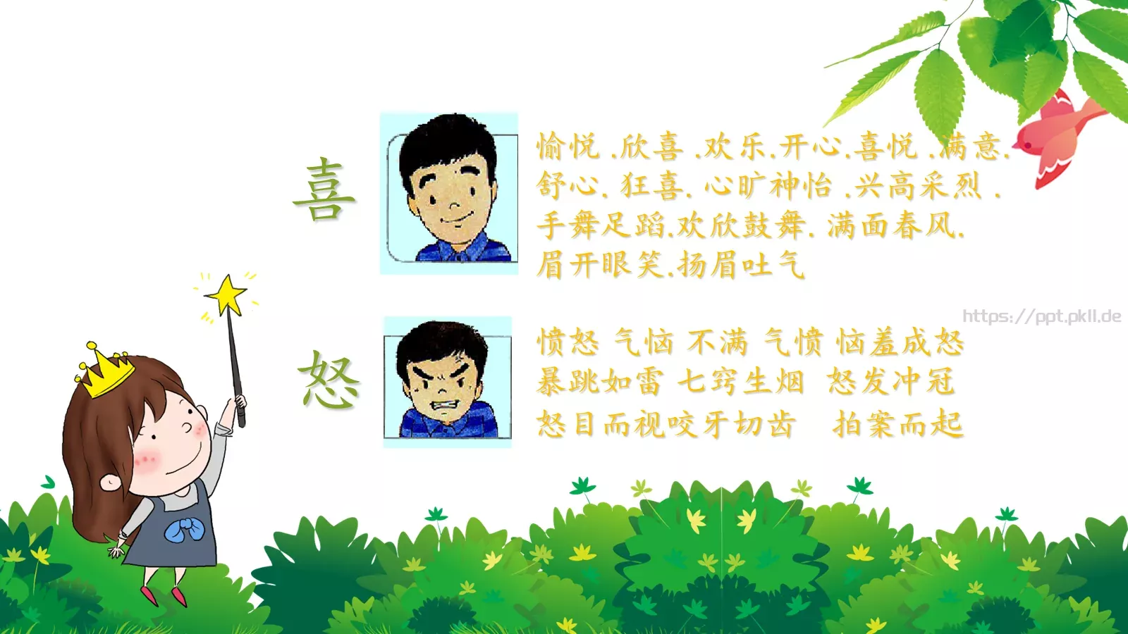 心理健康主题班会PPT模板 第 11 页预览图