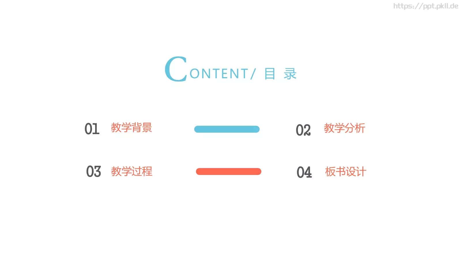 教育教学动态说课汇报PPT模板 第 2 页缩略图