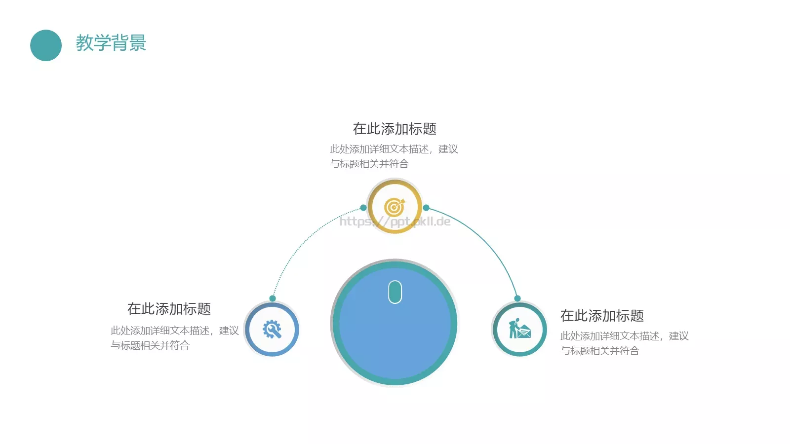 教学汇报PPT模板 第 4 页缩略图