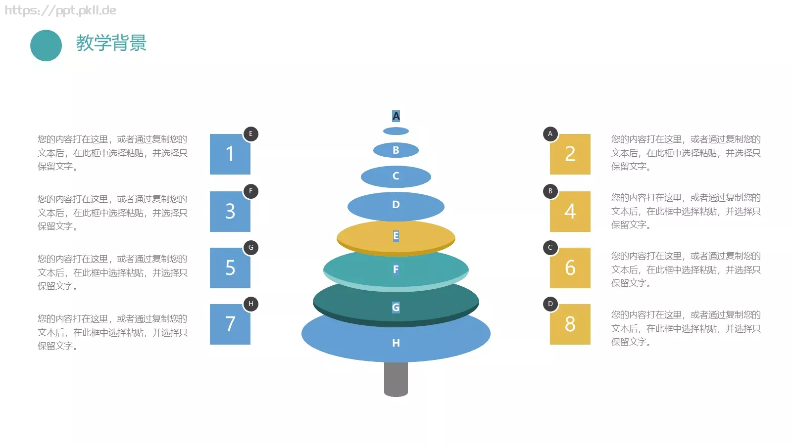 教学汇报PPT模板 第 5 页预览图