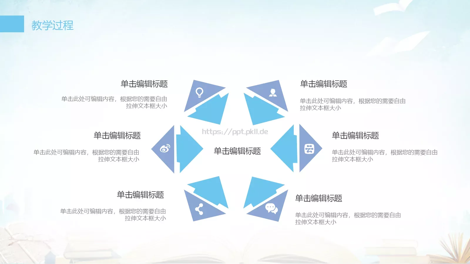 教育说课工作总结述职PPT模板 第 18 页预览图