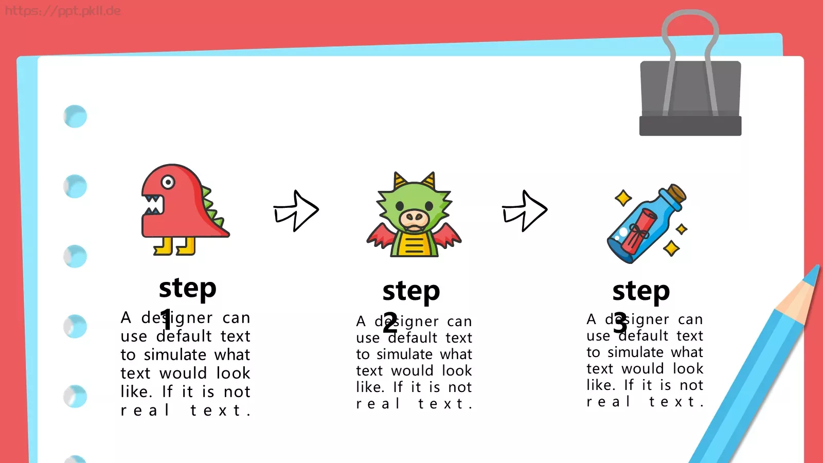 开学卡通通用模板 第 12 页预览图