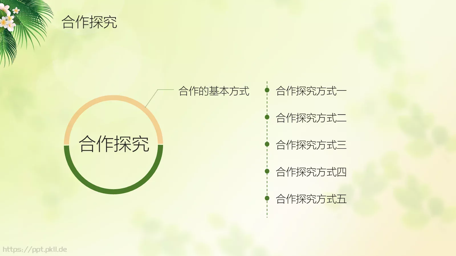 说课微课PPT模板 第 17 页预览图