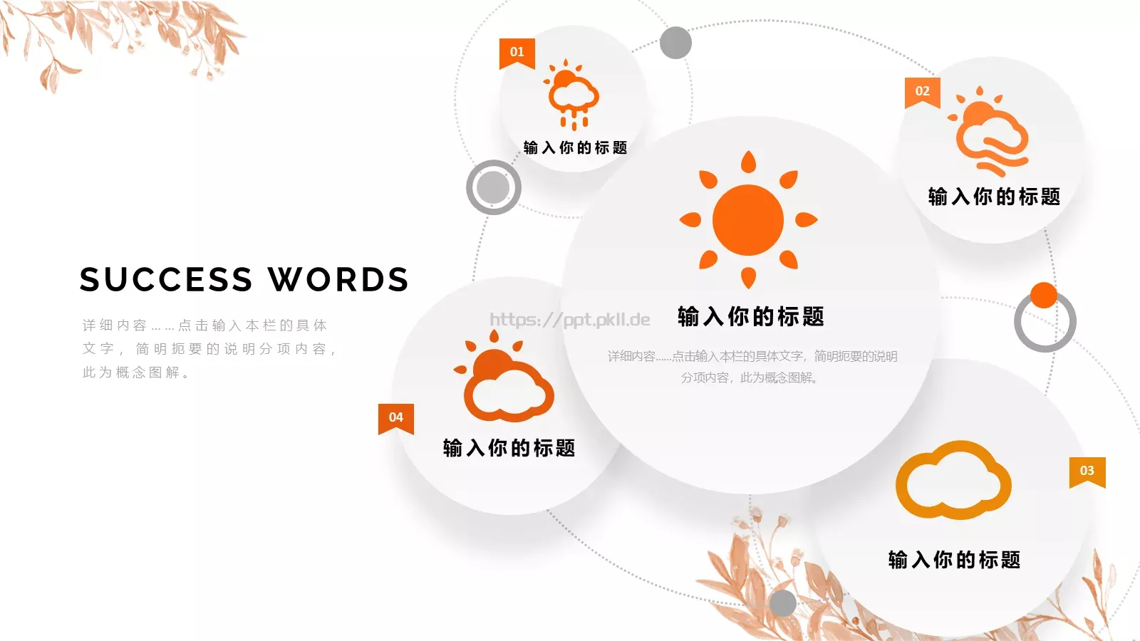 读书分享教学说课PPT模板 第 16 页预览图