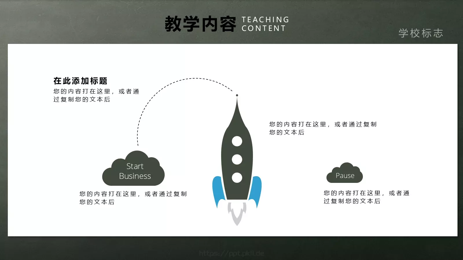教学说课教师组PPT模板 第 5 页预览图