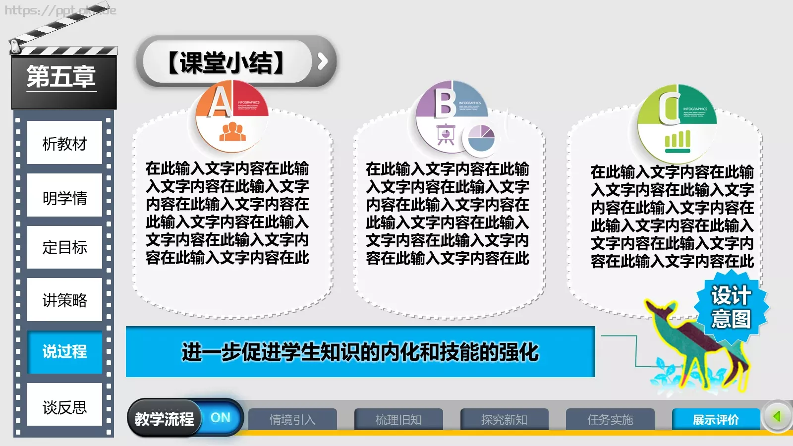 课类型动态教学说课模板 第 26 页预览图