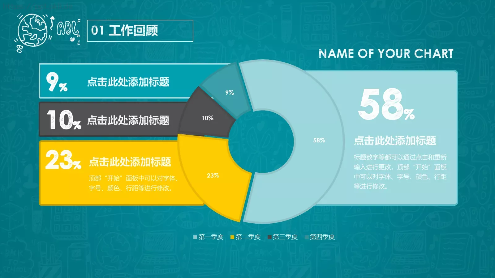 教学汇报PPT模板 第 5 页预览图