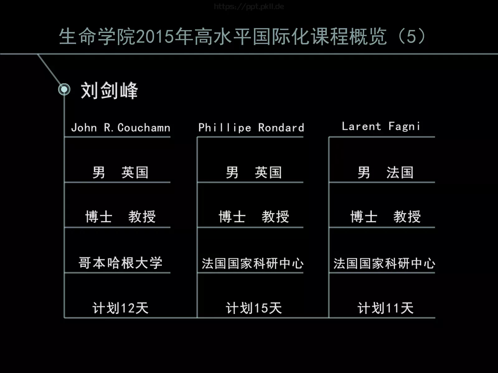 高水平国际化课程建设PPT模板 第 8 页预览图