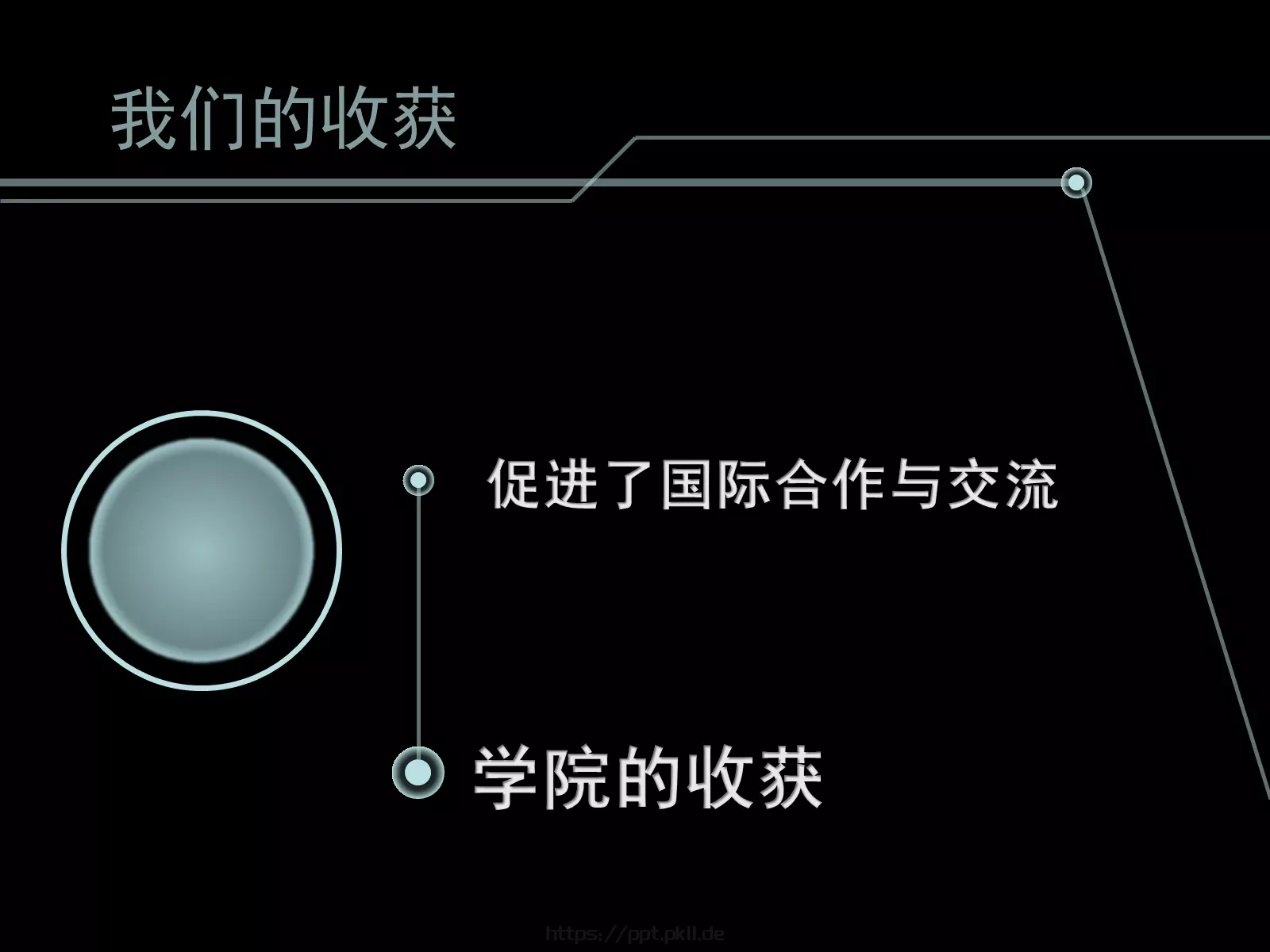 高水平国际化课程建设PPT模板 第 15 页预览图