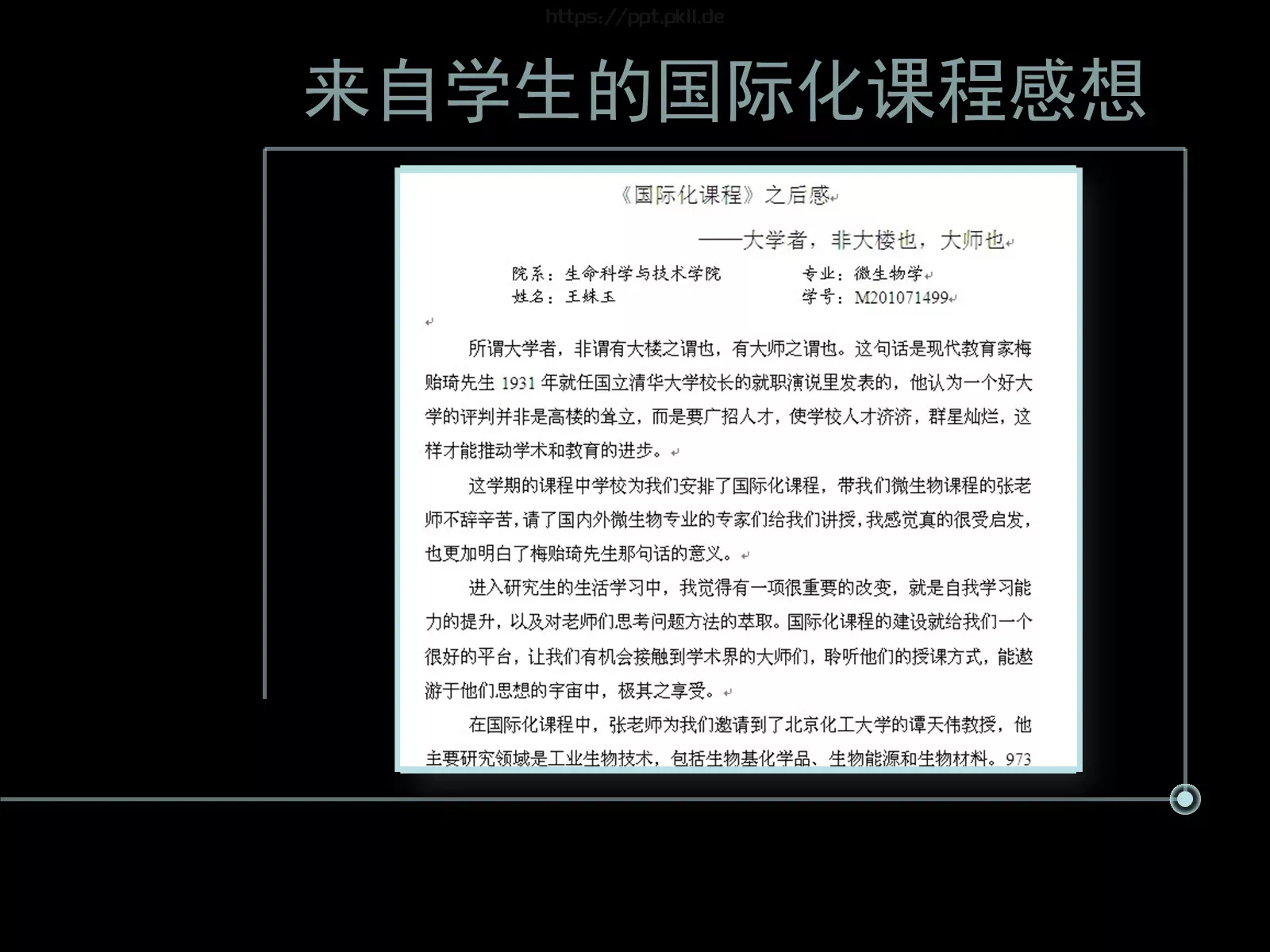 高水平国际化课程建设PPT模板 第 16 页预览图