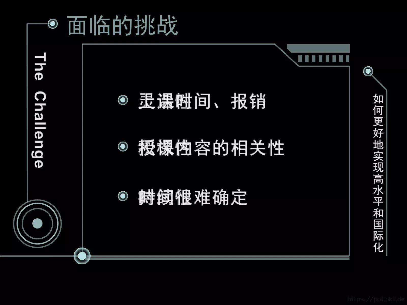 高水平国际化课程建设PPT模板 第 18 页预览图