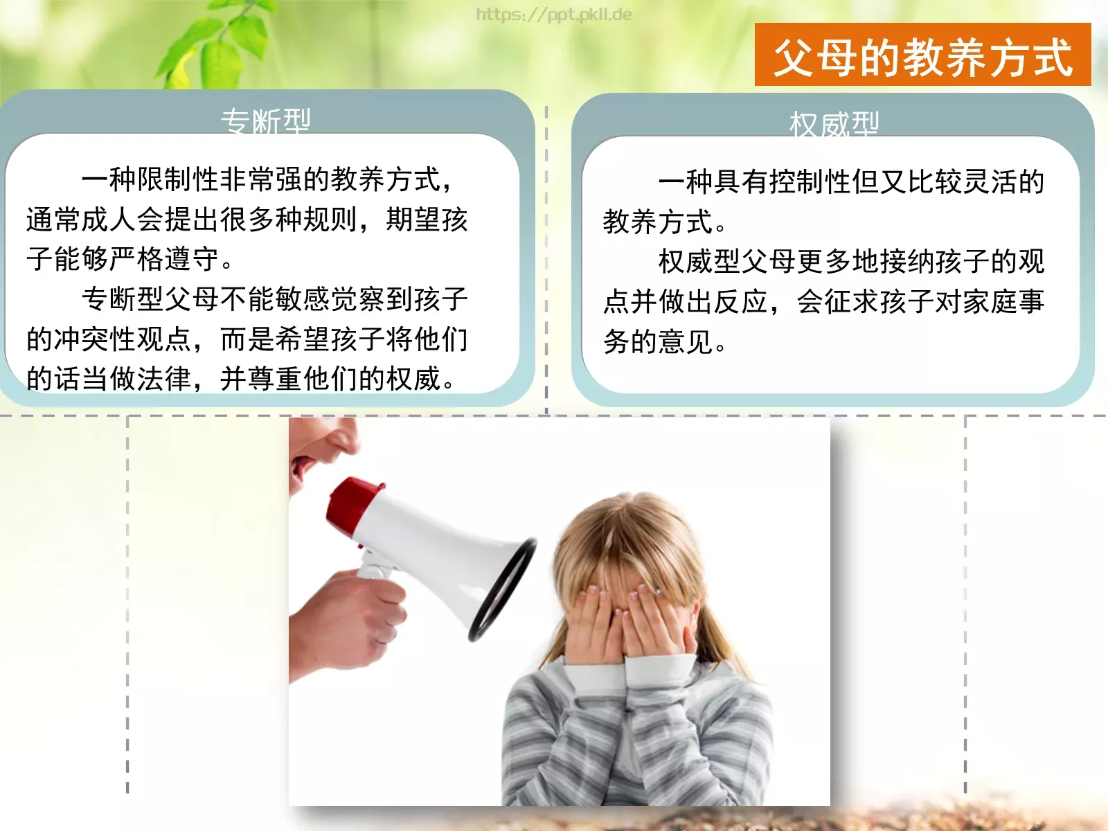 教养与依恋PPT模板 第 3 页缩略图