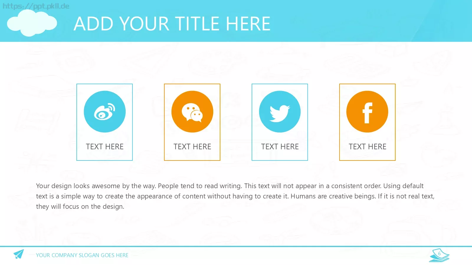 课堂培训PPT模板 第 6 页预览图