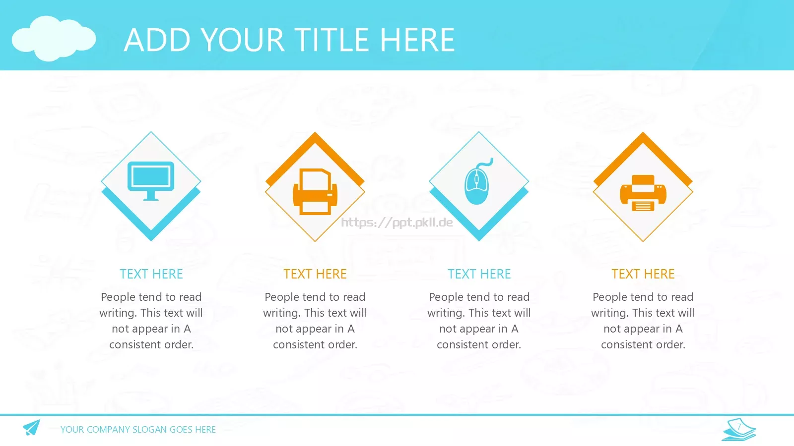 课堂培训PPT模板 第 7 页预览图