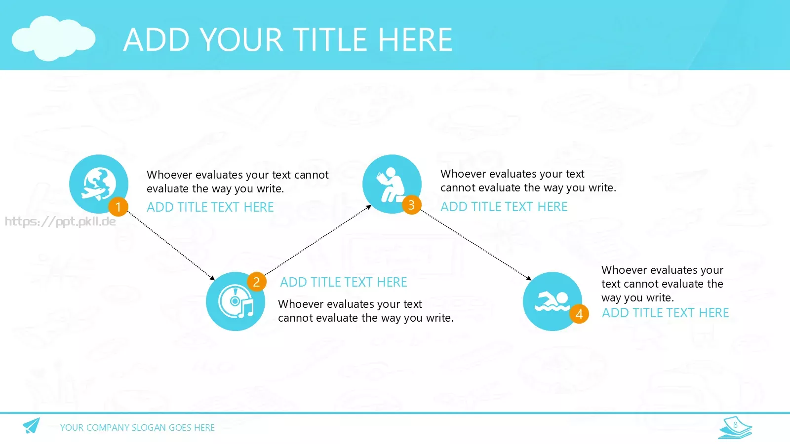 课堂培训PPT模板 第 8 页预览图
