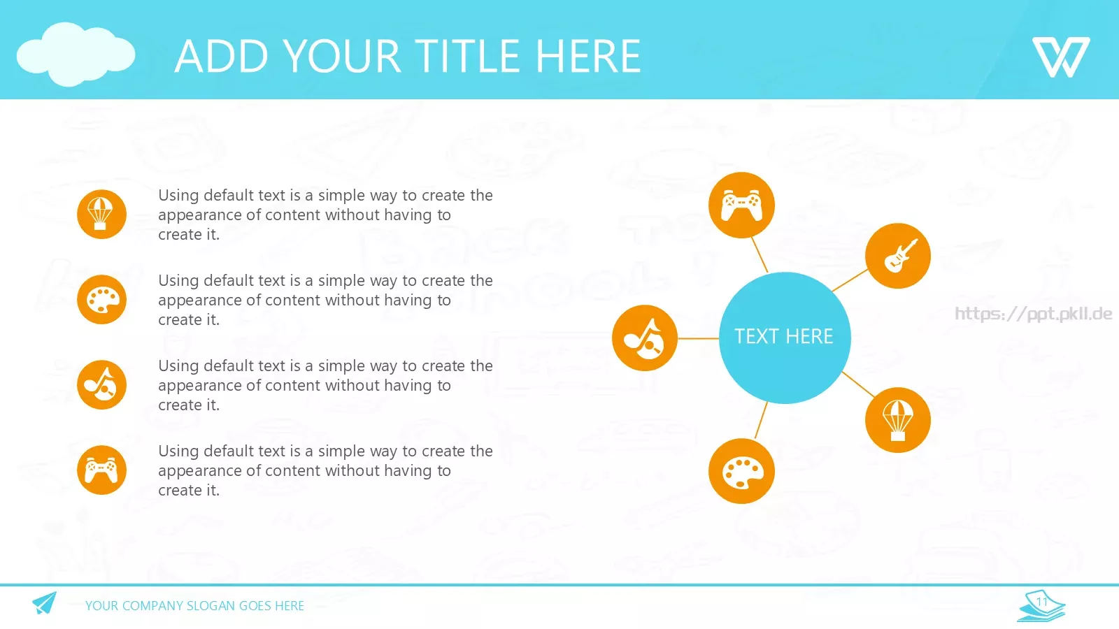 课堂培训PPT模板 第 11 页预览图