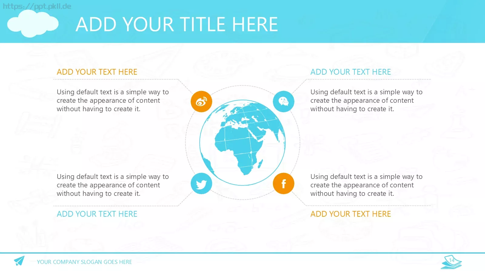 课堂培训PPT模板 第 14 页预览图