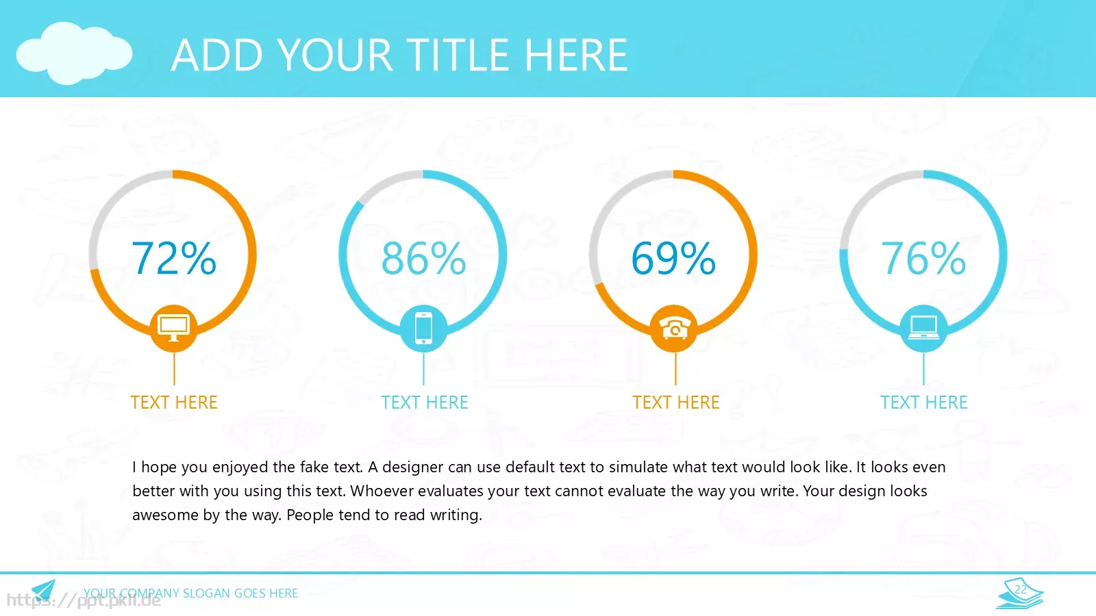 课堂培训PPT模板 第 22 页预览图
