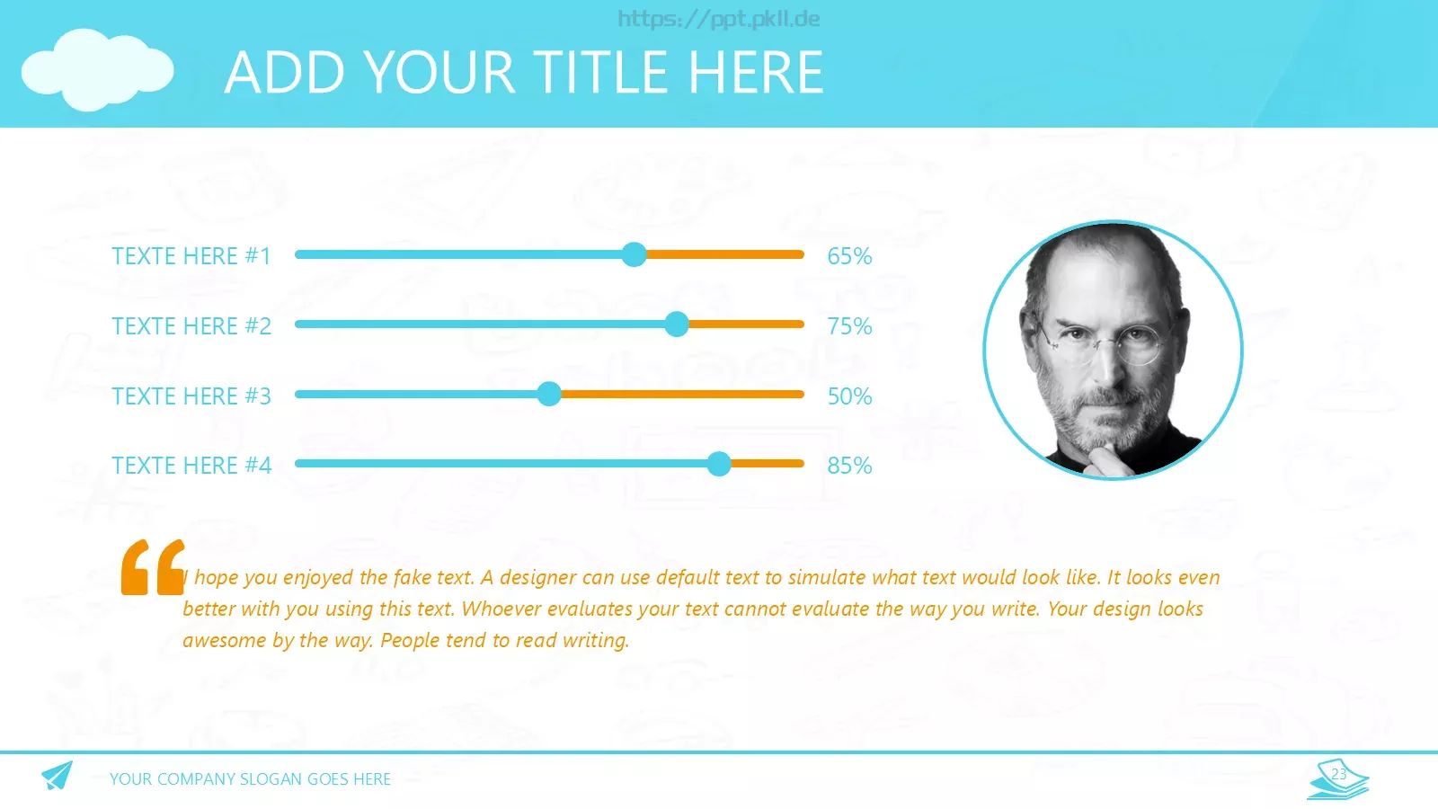 课堂培训PPT模板 第 23 页预览图