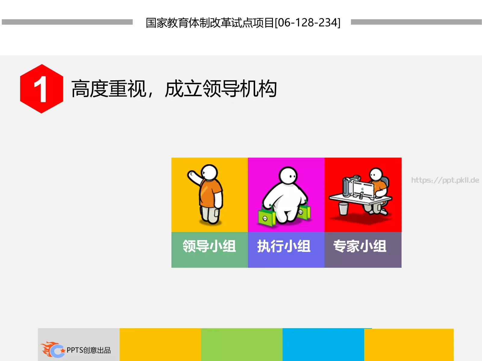 方法和评价制度教学改革项目实施汇报PPT模板 第 3 页缩略图