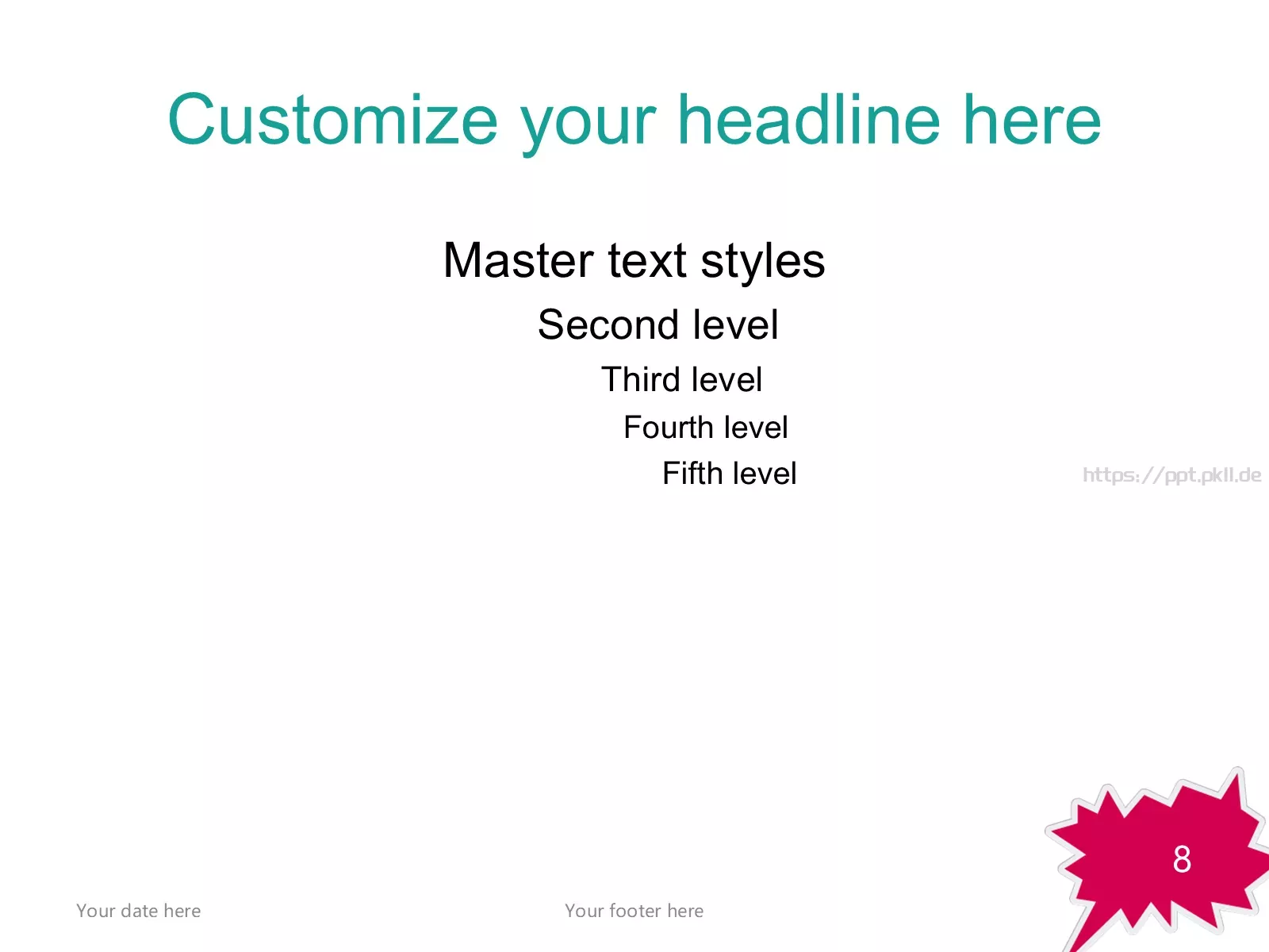 教育说课PPT模板 第 8 页预览图