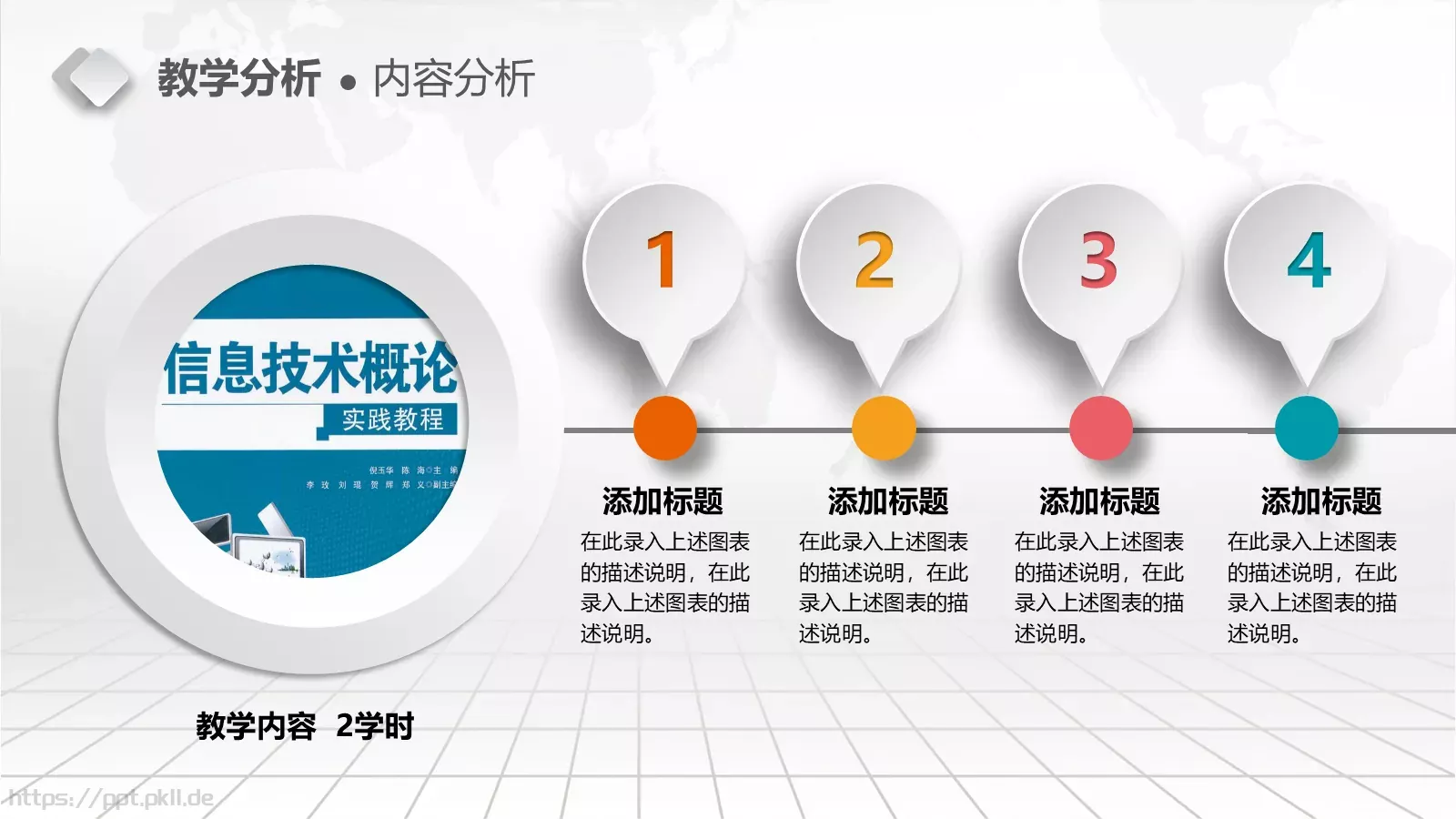 教学设计完整框架PPT模板 第 5 页预览图