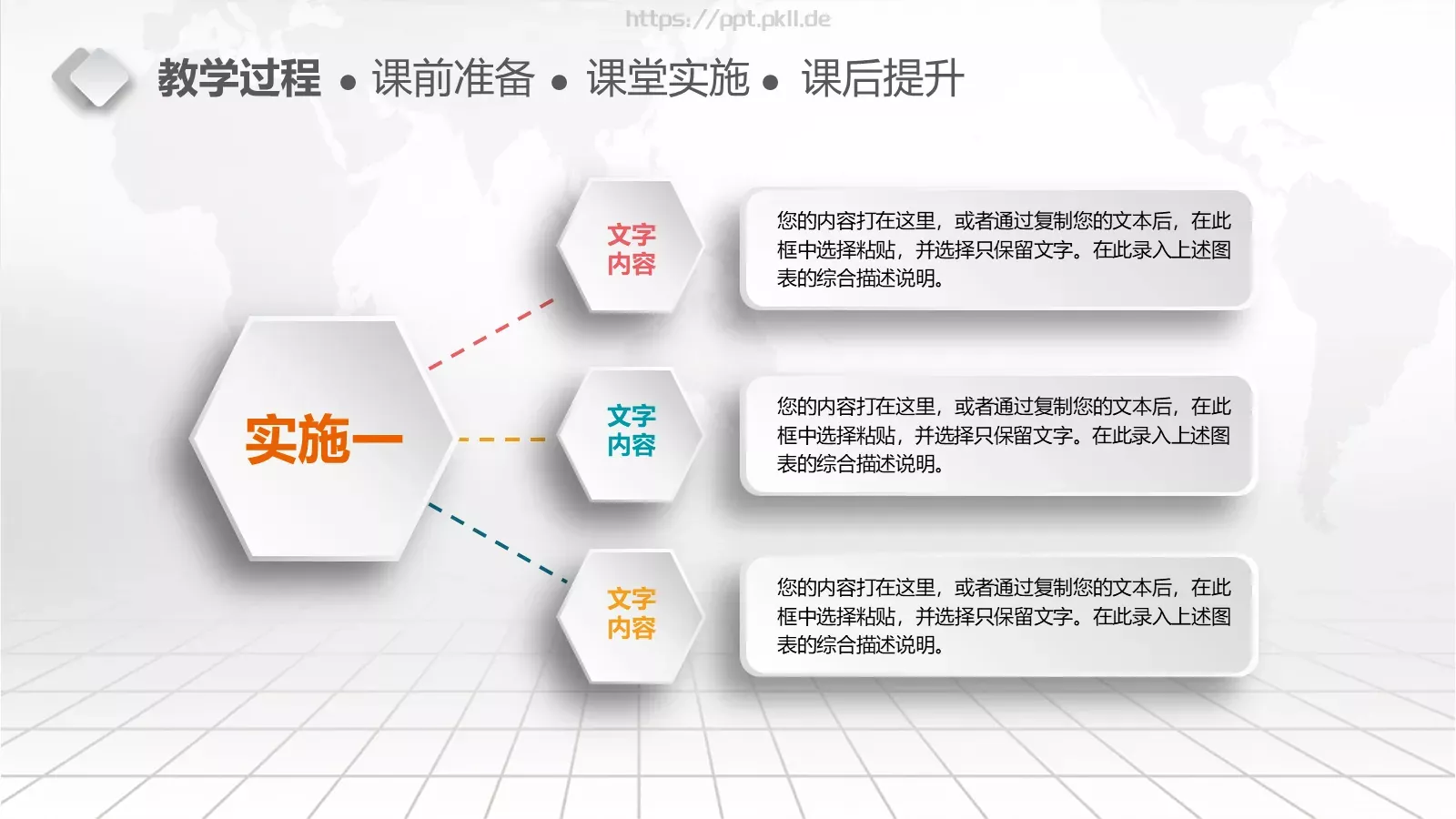 教学设计完整框架PPT模板 第 18 页预览图
