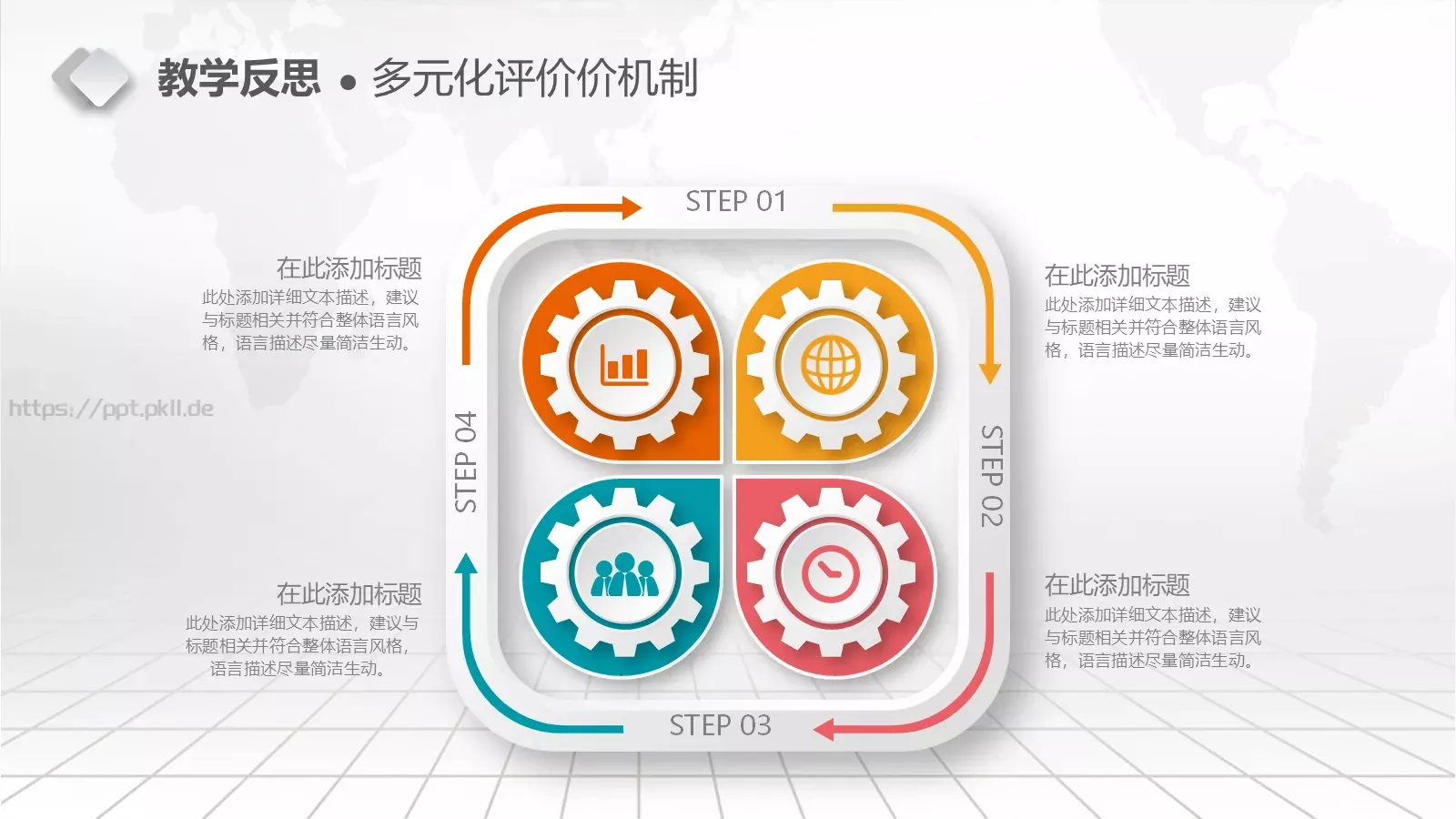 教学设计完整框架PPT模板 第 33 页预览图