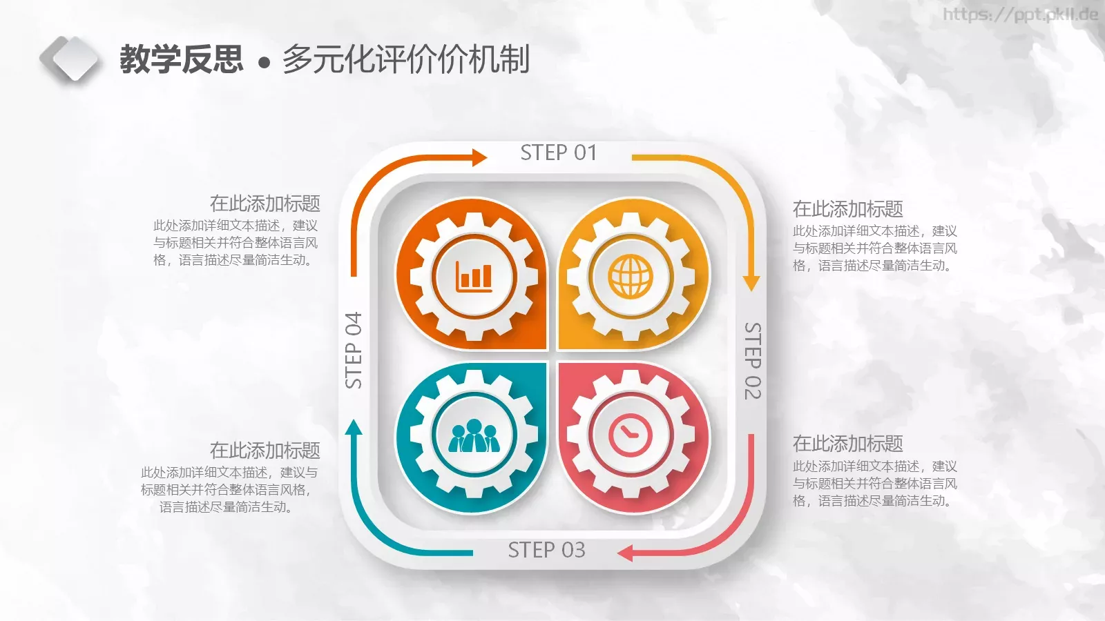 教学说课完整框架PPT模板 第 33 页预览图