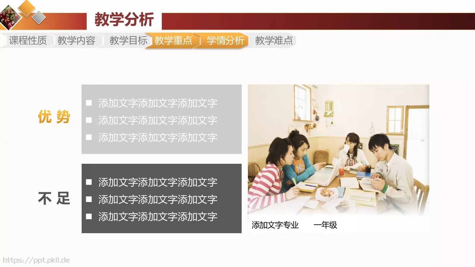 教学说课课件培训模板 第 8 页预览图