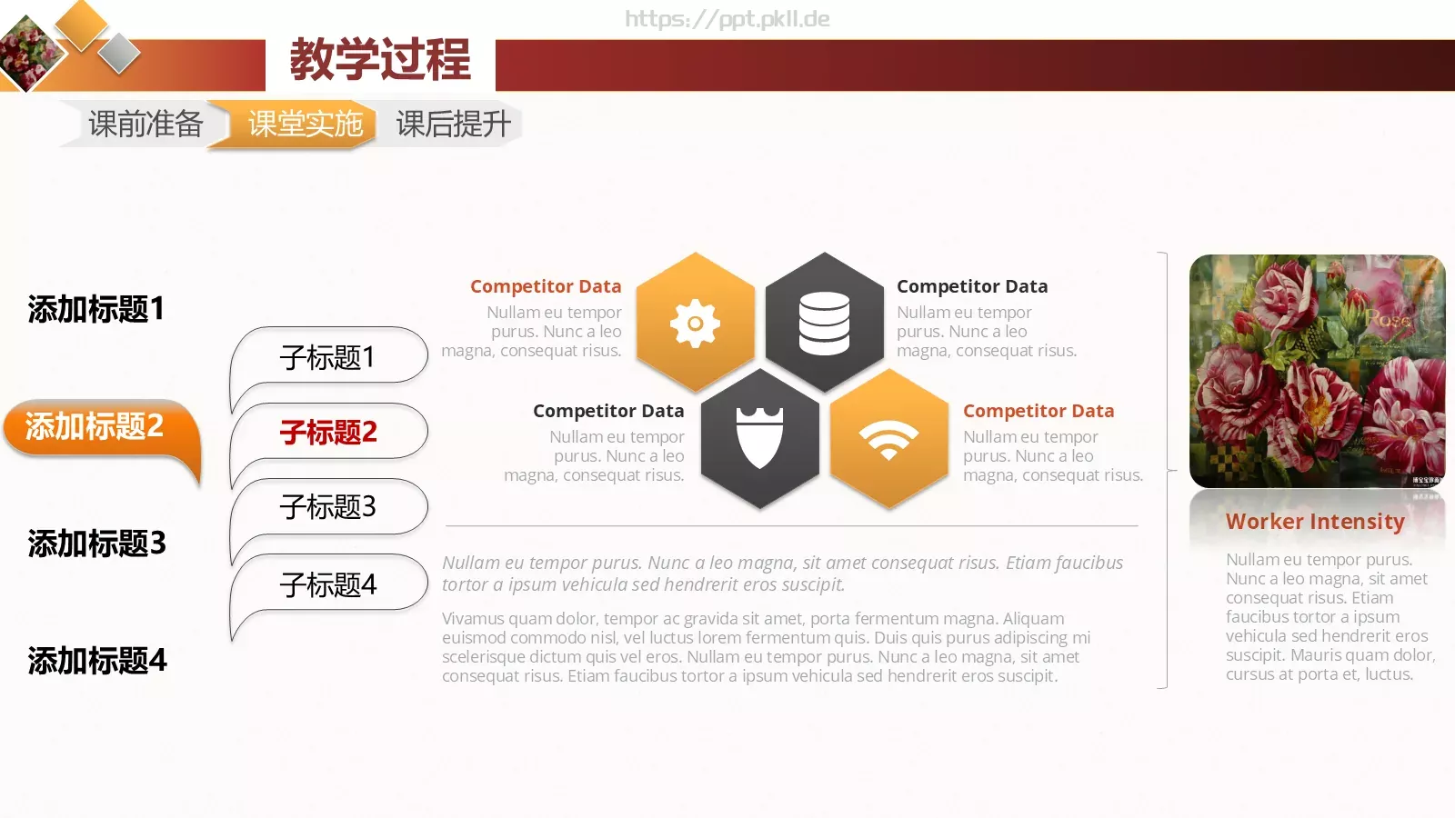 教学说课课件培训模板 第 22 页预览图