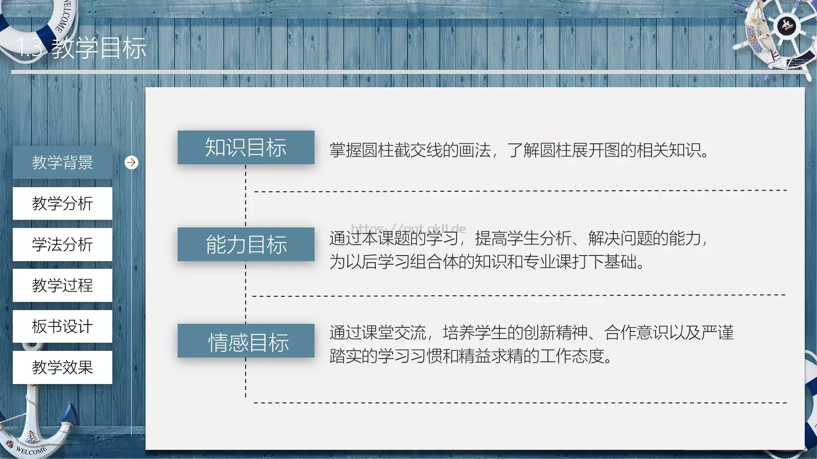 教师通用说课模板 第 6 页预览图
