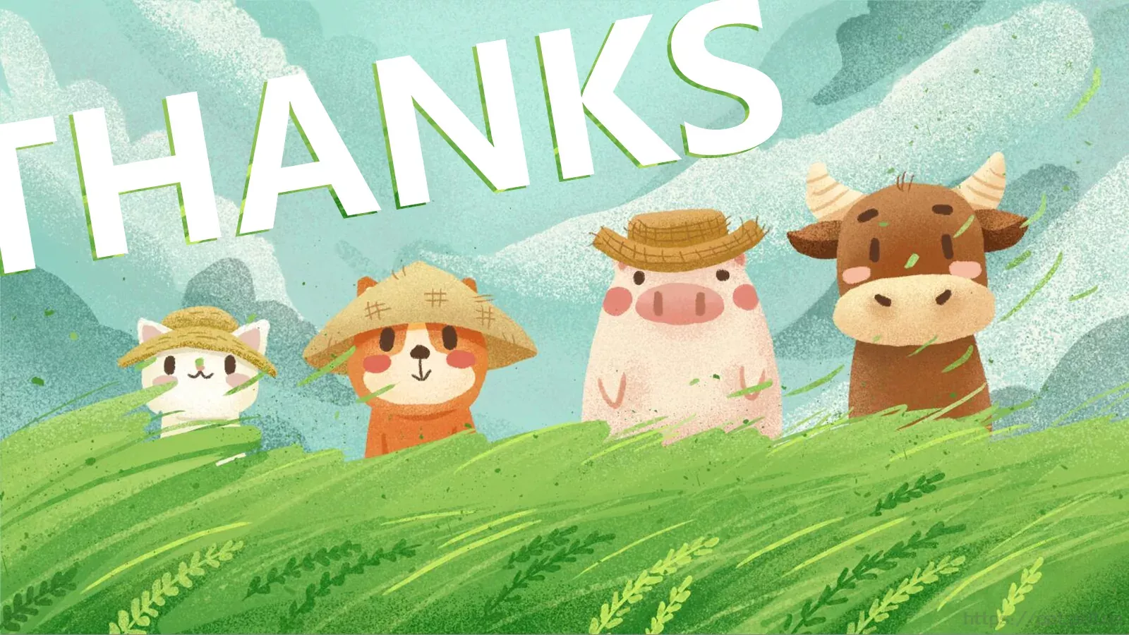 水彩插画卡通说课PPT模板 第 26 页预览图