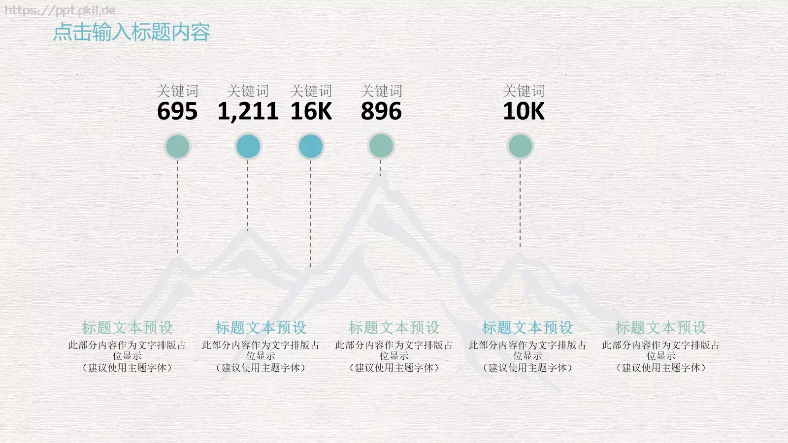 教育说课工作汇报PPT模板 第 6 页预览图