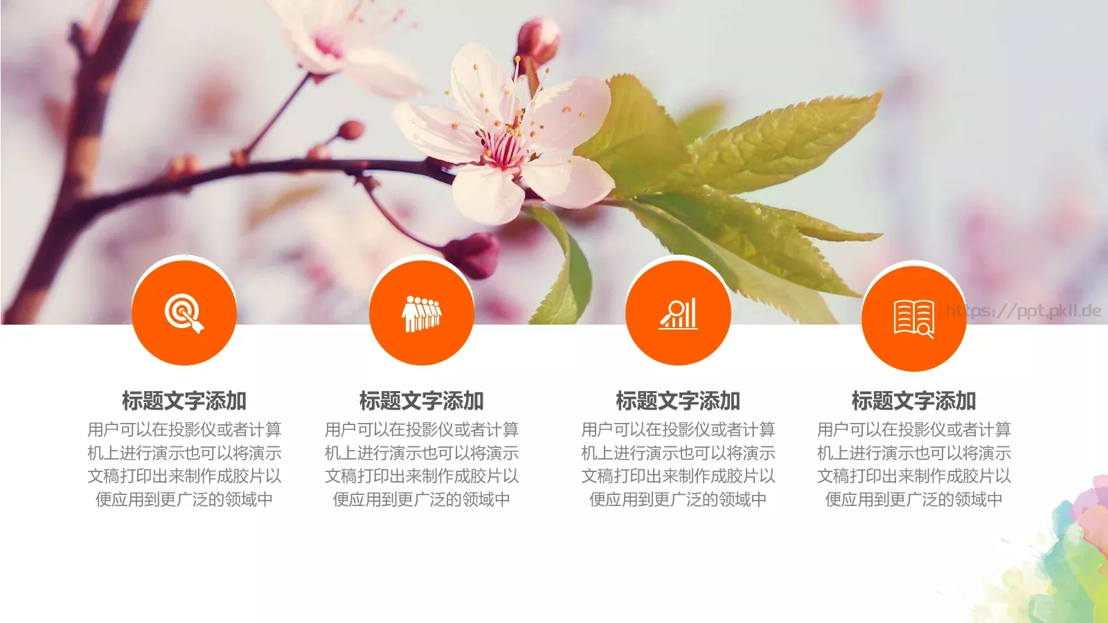 说课教育PPT模板 第 5 页预览图