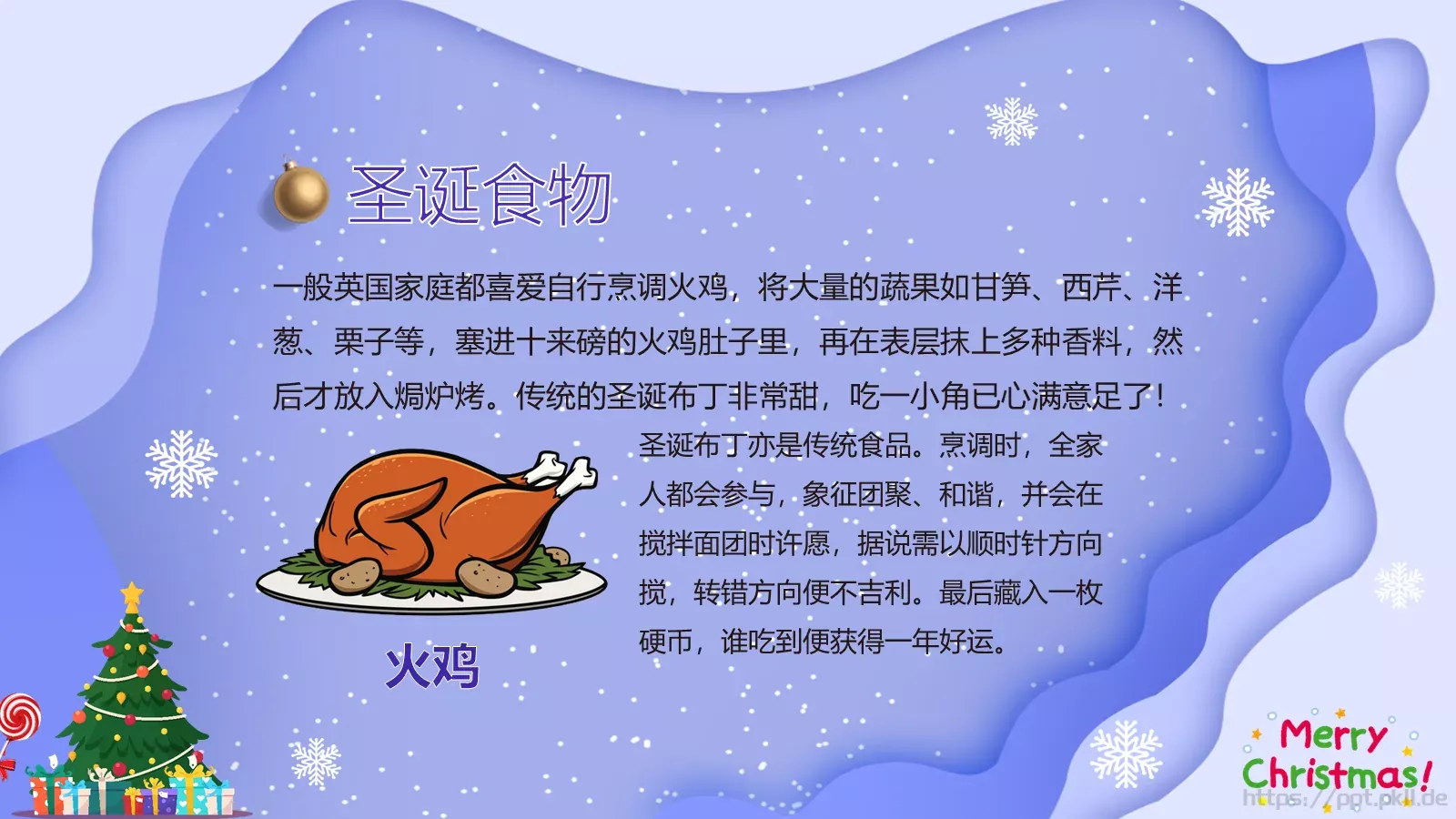 圣诞节PPT模板 第 18 页预览图