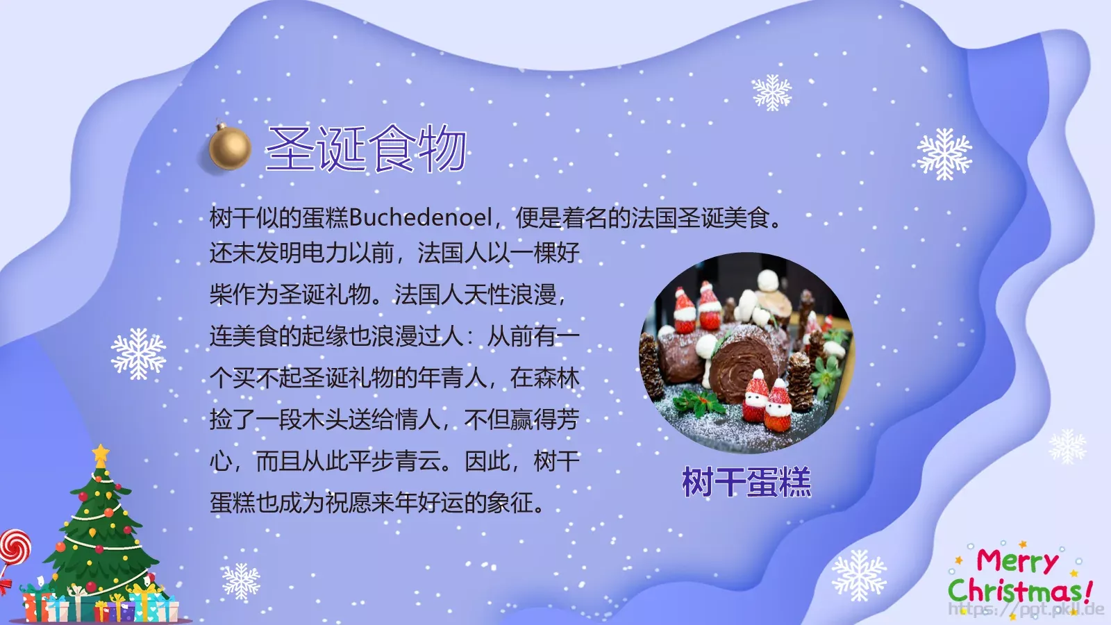 圣诞节PPT模板 第 19 页预览图