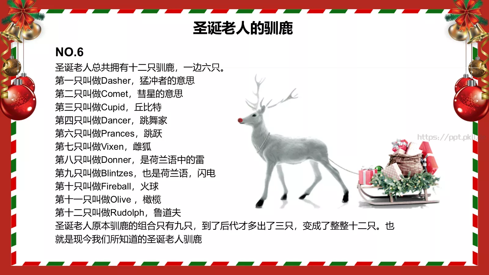 圣诞节主题班会模板 第 14 页预览图